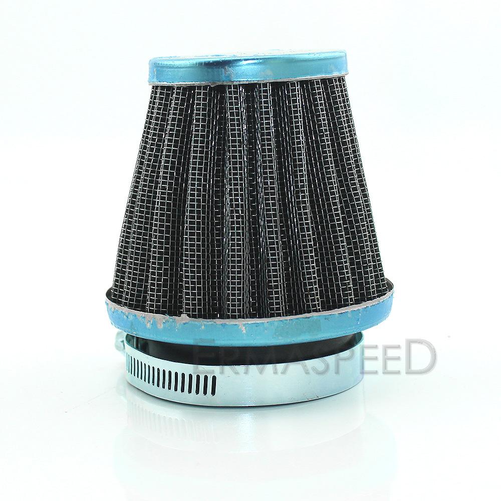 Motorcycle Air Filter 35mm 39mm 48mm 50mm 52mm 54mm 60mm Universal Clamp On Air Cleaner Filter System for Motorbike Dirt