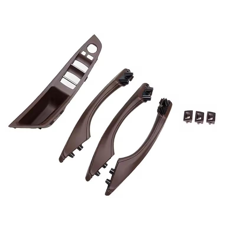 Price F10 F11 LHD RHD Leather Interior Door Pull Handle Assembly for BMW 5 Series F10 F11 F18 520i 523i 525i 528i 535i