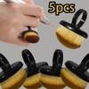 5pcs Professional Nail Dust Brush Nails Art Brush Ring-Shaped Remove Gel Polish Dust Cleaner Tool Women Manicure Accessories