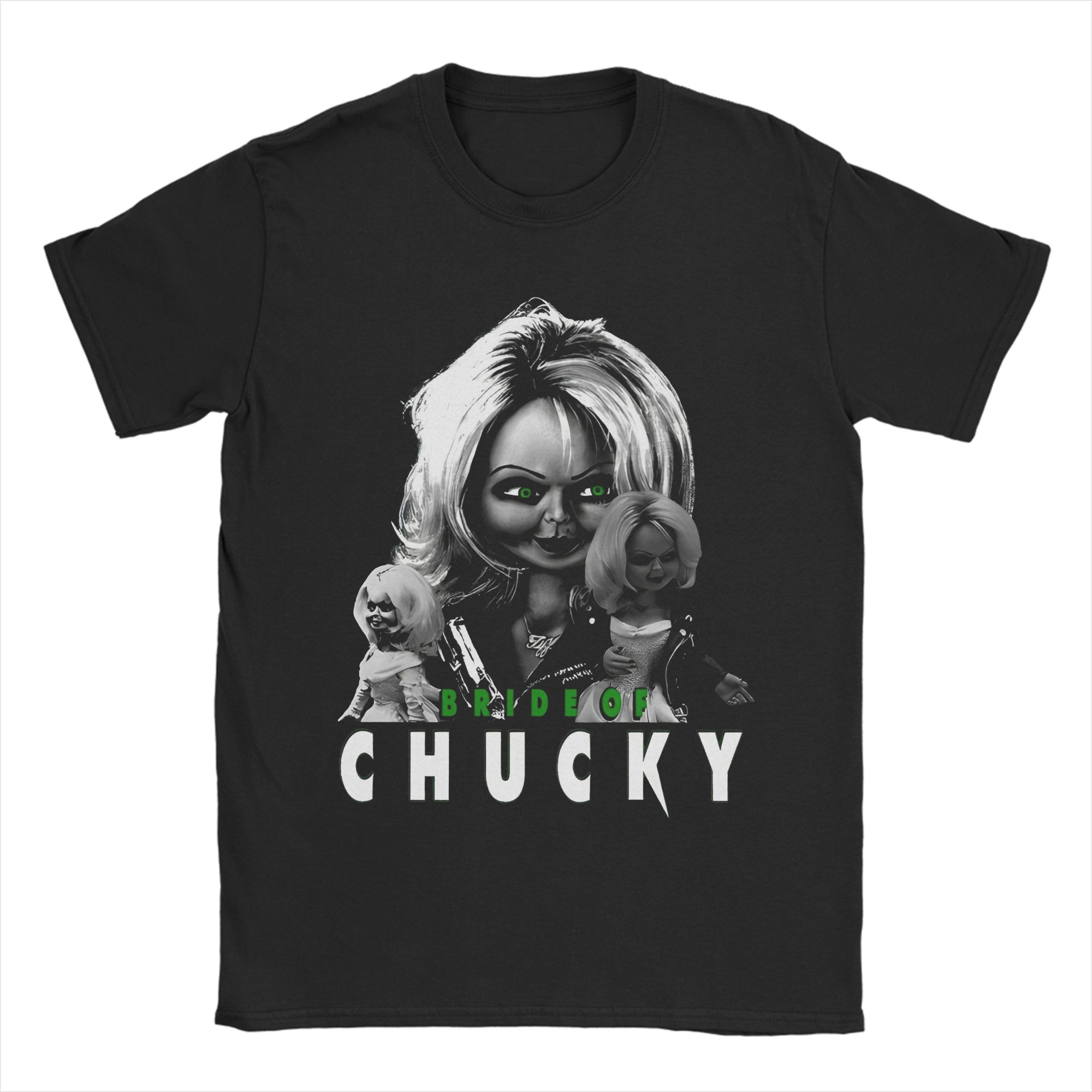 

Friends Till the End Tshirt Men s 100%Cotton Tops Shirts Ullzang 80s Scary Horror Good Guy Chuckys Round Neck Short Sleeve 4XL