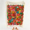 Illustrator N Nina D Dzyvulska Throw Flannel Throw Blanket Suitable for Sofa Living Room Bedroom