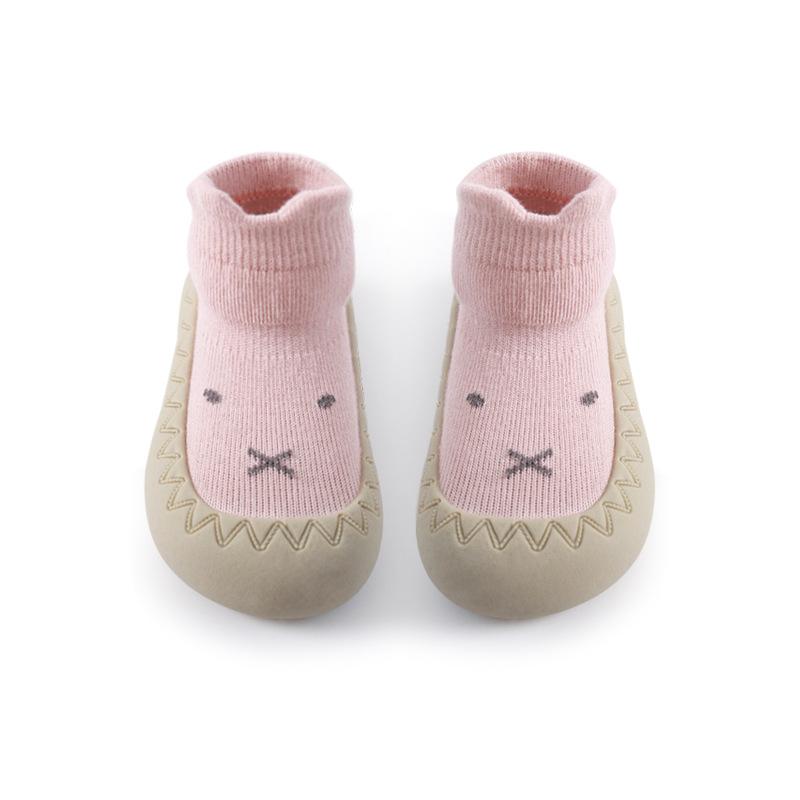 Spring And Summer Baby Shoes Soft Cartoon Baby Floor Socks Non-Slip Toddler Shoes Anti Drop Soft Soled Newborn Shoes