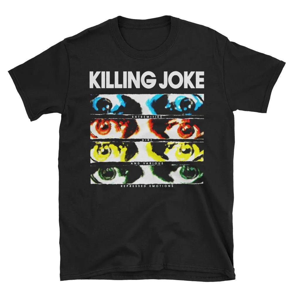 Unisex Short Sleeve Crew Neck Cotton T Shirt Killing Joke S