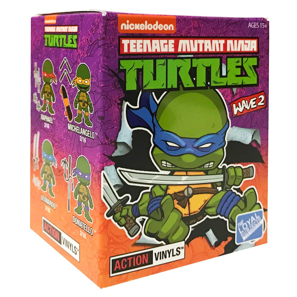 

Teenage Mutant Ninja Turtles Action Vinyl Wave 2 - Sealed 3 Blind Box Figure by The Loyal Subjects