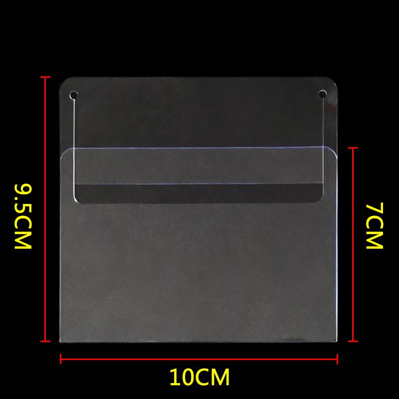Transparent PVC Shelf Label Sleeve for Pharmacy and Baby Store Price Tags