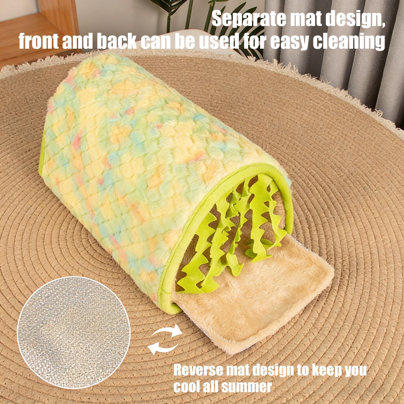 

Chinchilla Bed Warm Small Animal Bed House Cold Weather Pet Nest For Ferret Gerbil Hamster Hedgehog Chinchilla Bunny Dwarf S