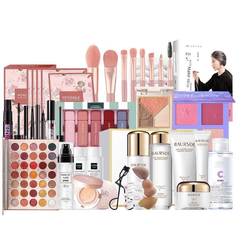 Authentic Cosplay Cosmetics Set, Complete Makeup Kit for Beginners, Special Makeup Set for Students