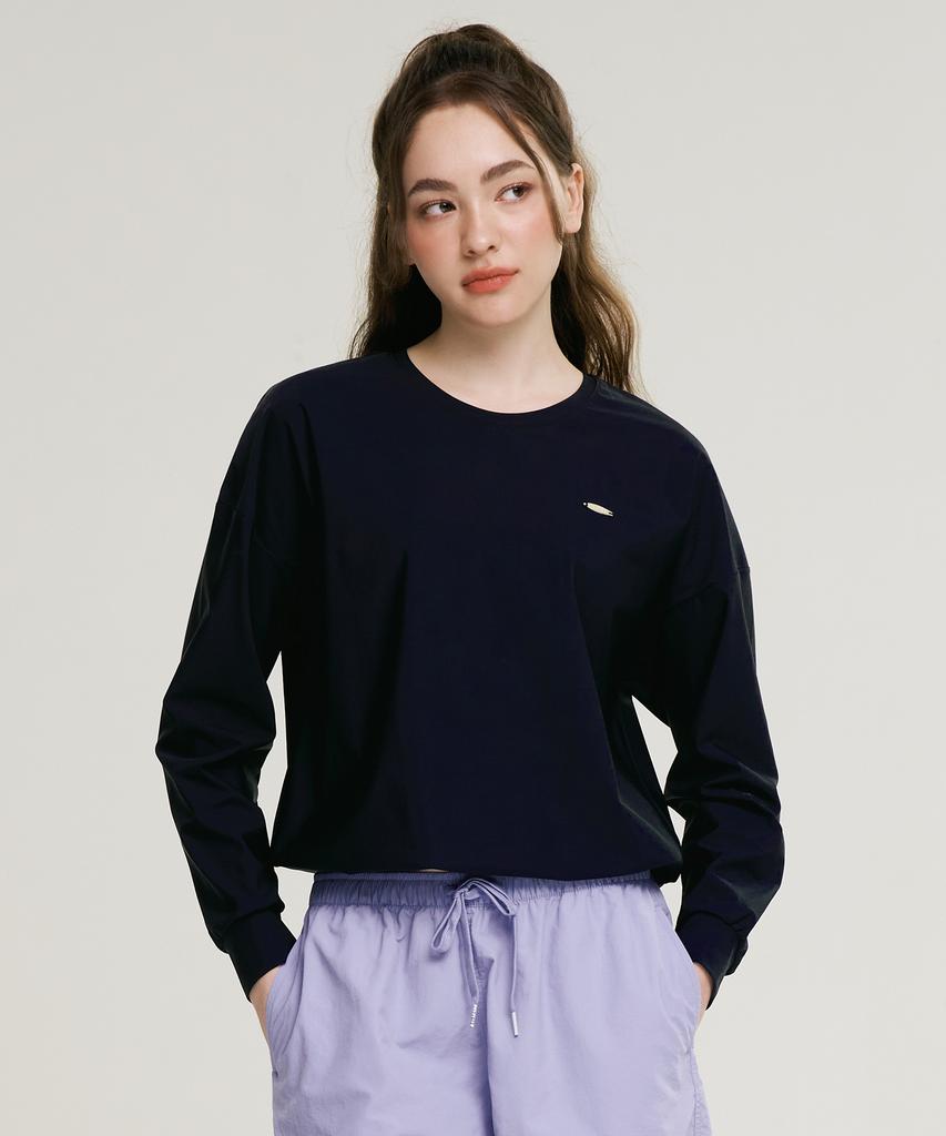 Leijibi Air Pastel String Loose Fit Women'S Long Sleeve Rash Guard (4 Colors)
