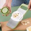 Vegetable Chopper Wave Cutter Chipper Stainless Steel Mandoline Slicer with Food-Grade Blades Hand Guard Kitchen Tools for Julienne Dicing