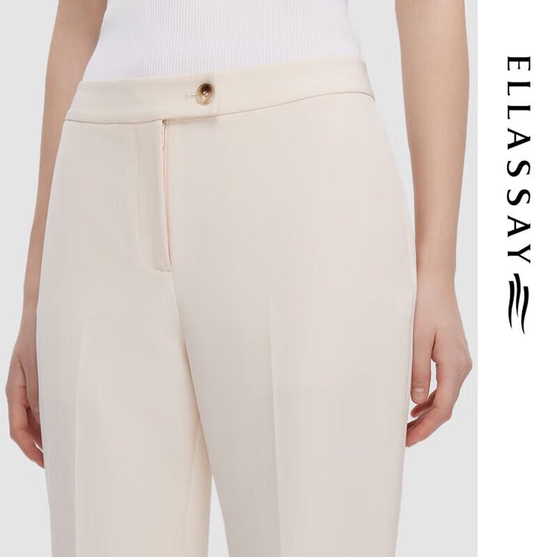 ELLASSAY Women's Tapered Ankle Work Pants