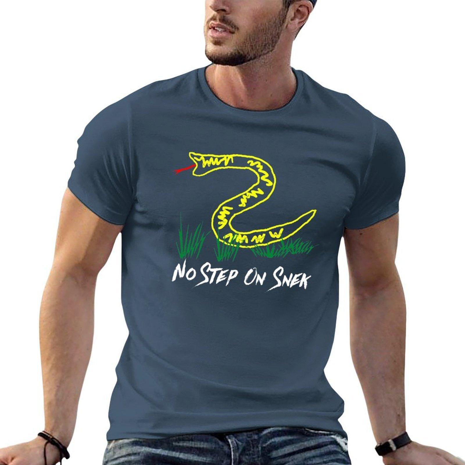 No Step On Snek Gadsden Flag Tshirt Unisex Graphic T Shirt T Shirt Personalised Funny T Shirts Dark Humor Tshirt S