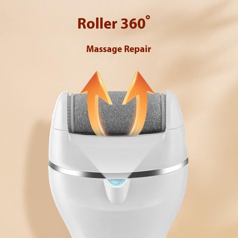 Electric Foot Callus Remover Usb Charging Foot Scrubber File Portable Waterproof Foot Filer Pedicure Tool For Dry And Crack Feet