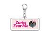 HOT !!! Hamster Acrylic Keychain Cute Sad Lovely Mobile Phone Backpack Pendant
