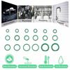 530pcs/set Assortment Set Air Conditioning O Ring Kit Green O-Type Sealing Rubber Ring  Compressor