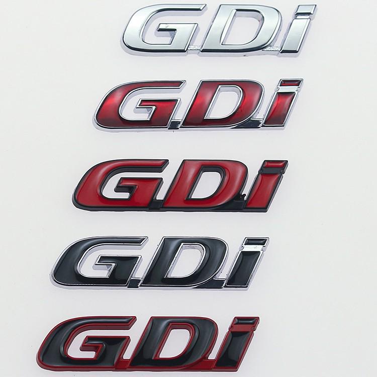 GTI Logo Sticker: Fits Peugeot 308GTI, Volkswagen Golf & Polo - Tail Badge Car Decal