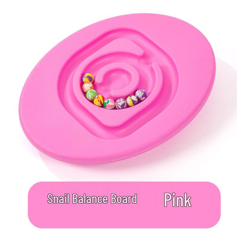 

Балансировочная доска в форме яйца для детской сенсорной интеграции и развития концентрации розовый