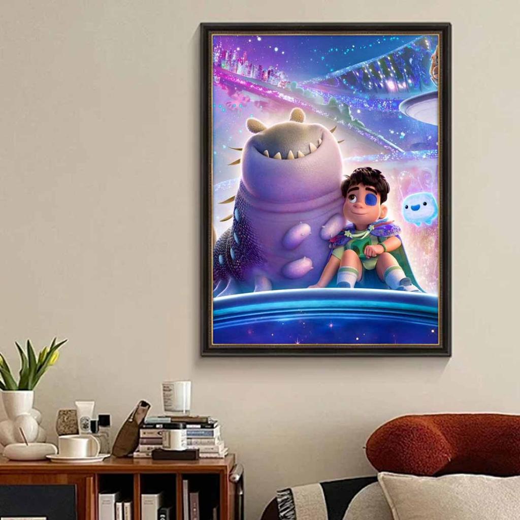 5D Diy Diamond Painting The Boy's Wild and Ingenious Ideas Full Drill Rhinestones Mosaic Embroidery Handmade Products Home Decor Gift