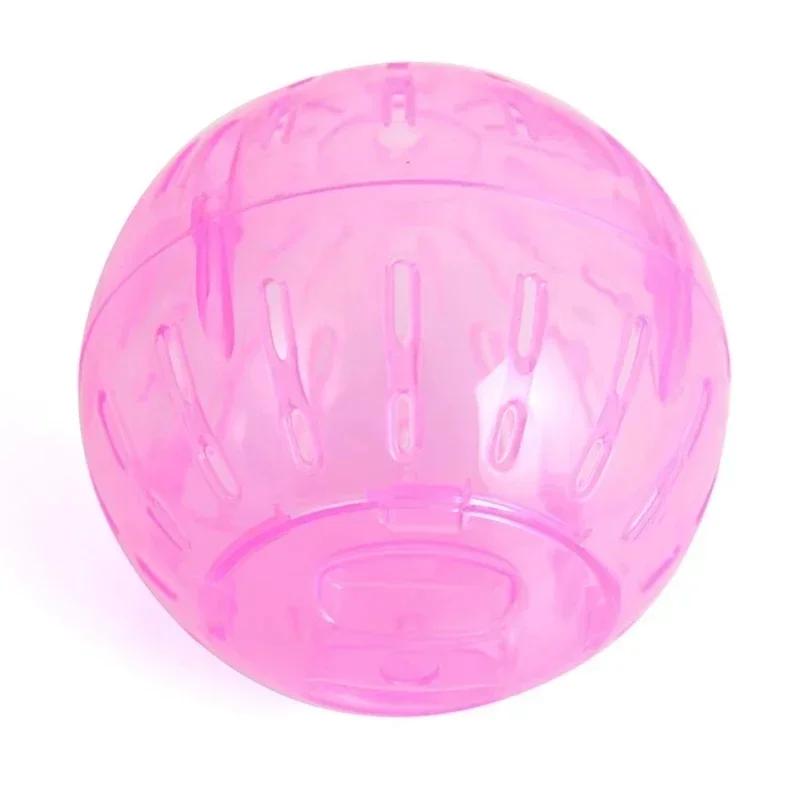 New 1 Pcs Plastic Pet Rodent Mice Jogging Ball Toy Hamster Gerbil Rat Exercise Balls Play Toy Household Pet Supplies