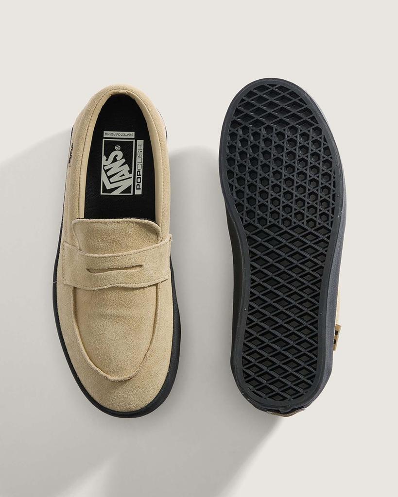 VN000VA6DRT Vans Skate Loafer Suede Incense Black (Men's)