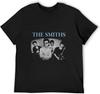The Smiths Vintage Mens T-Shirt The Smiths Music Band Black Shirt Black