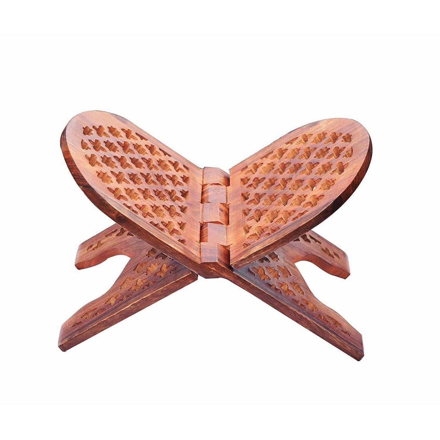 

Деревянная ручной работы подставка для Священных Книг для Корана, Библии, Бхагават, Гиты, Рамаяны и Гуру Грантх Сахиб, подставка для чтения Рехал