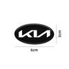 RXEC6 Car Interior Stickers Decoration Accessories For Kia rio ceed sportage cerato soul Car Steering Wheel Center Sticker