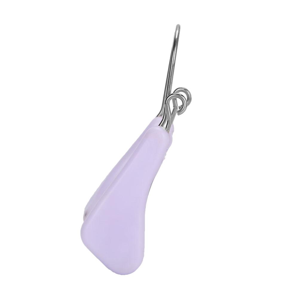 Silicone Nose Up Lifting Clips Portable Nose Bridge Shaping Beauty Clip (PinkPurpleWhite)