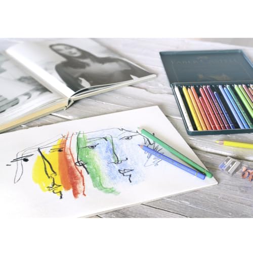 Faber-Castell Polychromos Colored Pencils, 36 Colors, Tin, 110036 [Official Japanese Product]