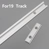 19 T-Slot T-Slot Guide Rail M6 Double Groove Slider Track Slot Miter Track Jig  DIY Workbench