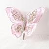 Butterflies with Clip for Wedding and Home Florals Decorations Jewelry Craft Supplies Butterfly Christmas Party Ornament