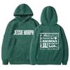 Jessie Murph Hip Hop Hoodie Printed Gothic Long-sleeved Hoodie Grunge Clothing Vintage Moletom Hoodie