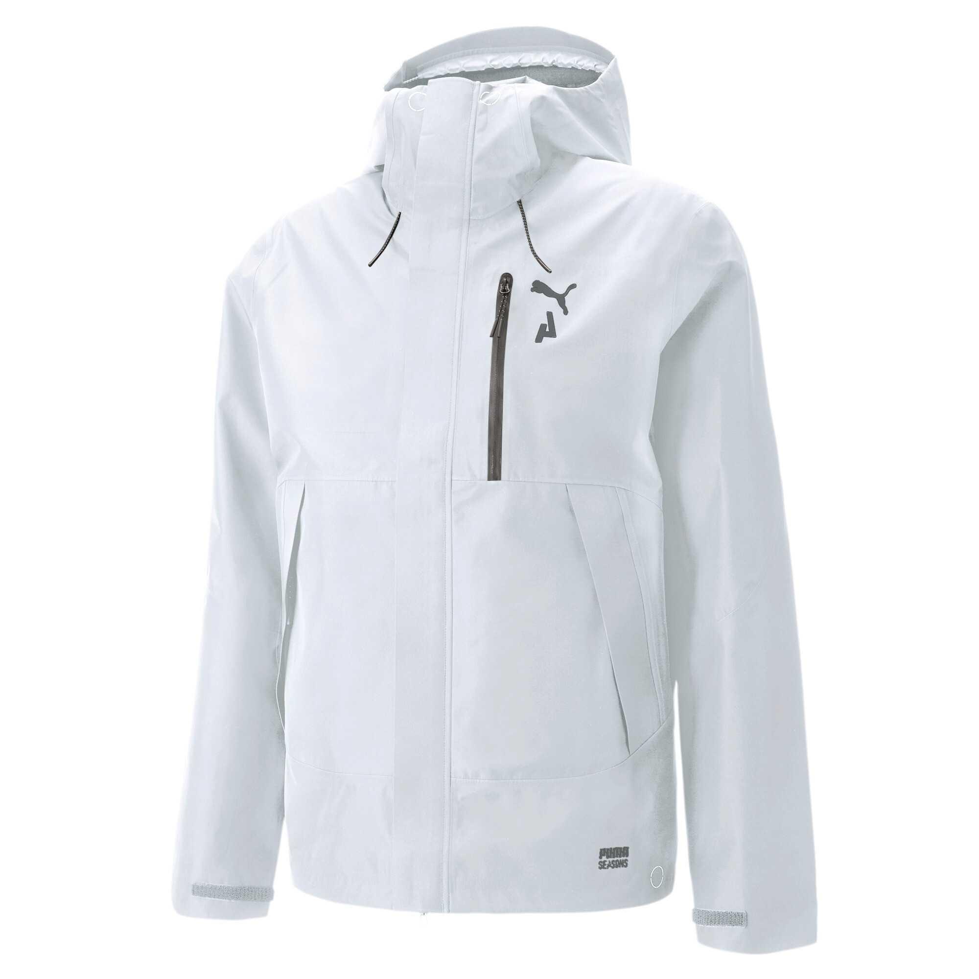 

Puma Удобная дышащая куртка с капюшоном и длинным рукавом Мужские куртки Белый 52257080 XL