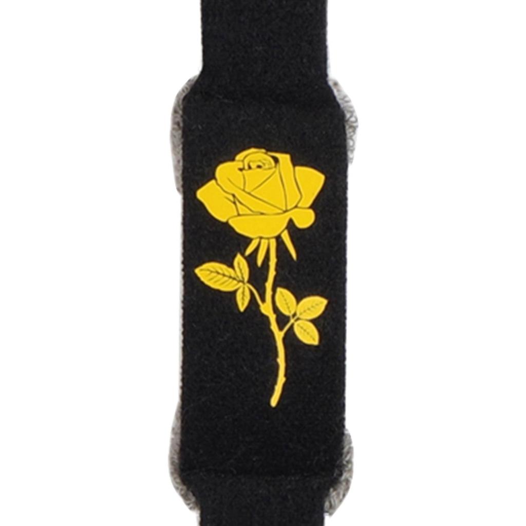 Silicone Guitar Fret Dampener Floral Strap Noise Reducer Muting Cover For 6 String Guitar Acoustic Bass
