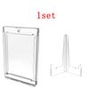 35Pt Magnetic Card Holder Set Display Case Fit For Yugioh Pokmon Game Sports Trading Cards Sleeves Hard Acrylic Protector Toy
