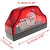 3 LED-Nummernlampen, wasserdicht, E9, für LKW-Anhänger, weißes Licht, 1 x/2 x 12 V-24 V, Kfz-Kennzeichenbeleuchtung