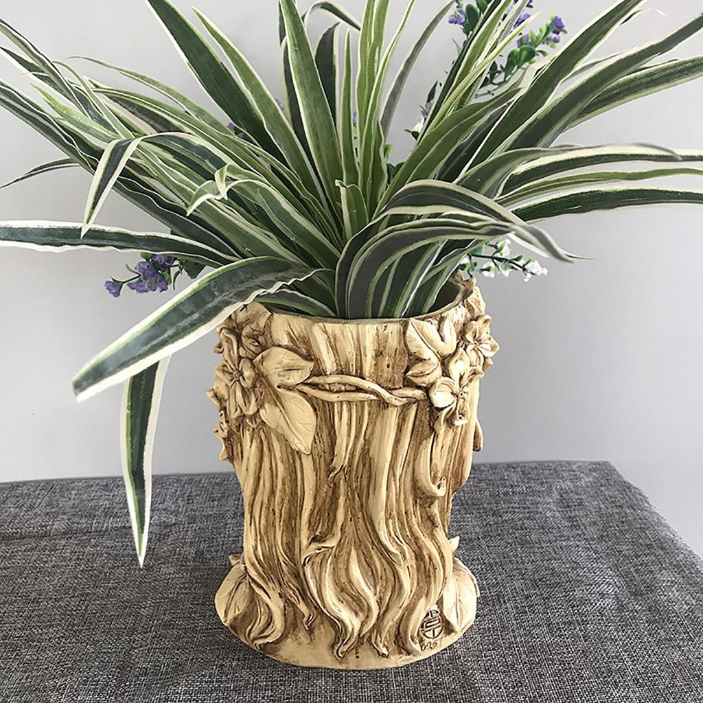 Constantine Head Planter Face Flower Pot Decorative Girl Statue Planter Pot Indoor Outdoor