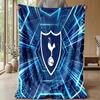 Tottenham Hotspur Theme blanket Soft Flannel Blanket Plush Throw Blanket Cozy Sofa Bed Blanket for Home Decor