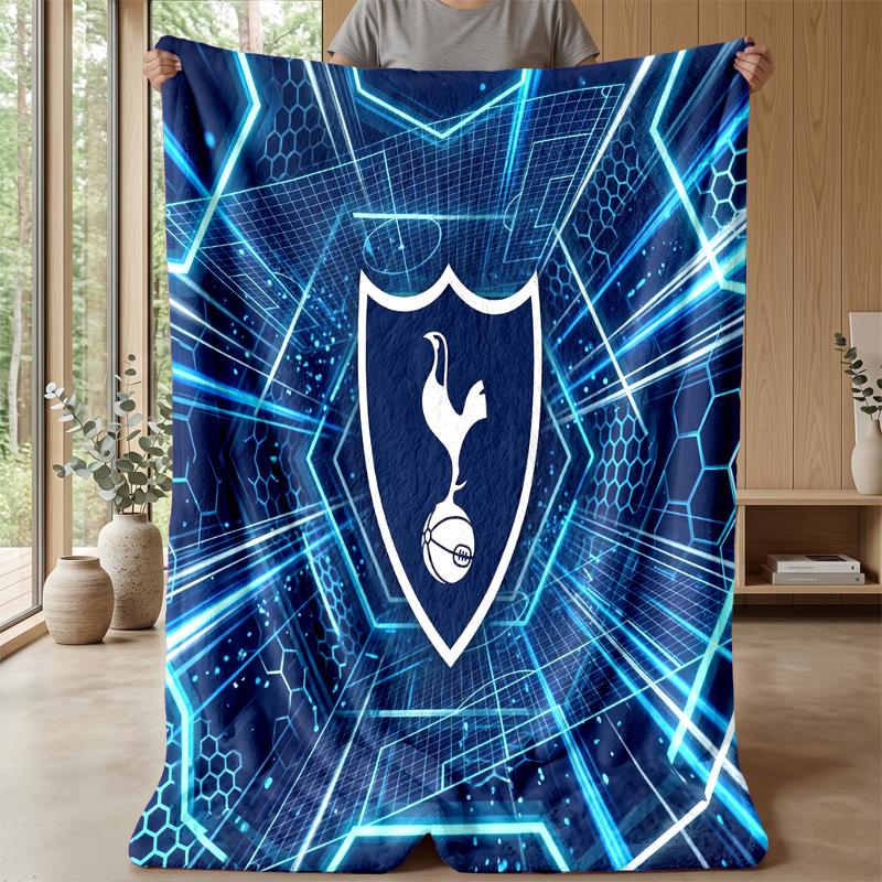 Tottenham Hotspur Theme blanket Soft Flannel Blanket Plush Throw Blanket Cozy Sofa Bed Blanket for Home Decor