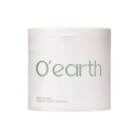 Rapid Soothing / Refreshing Moisture O'earth Dandelion Soothing Toner Pads, 90 Sheets