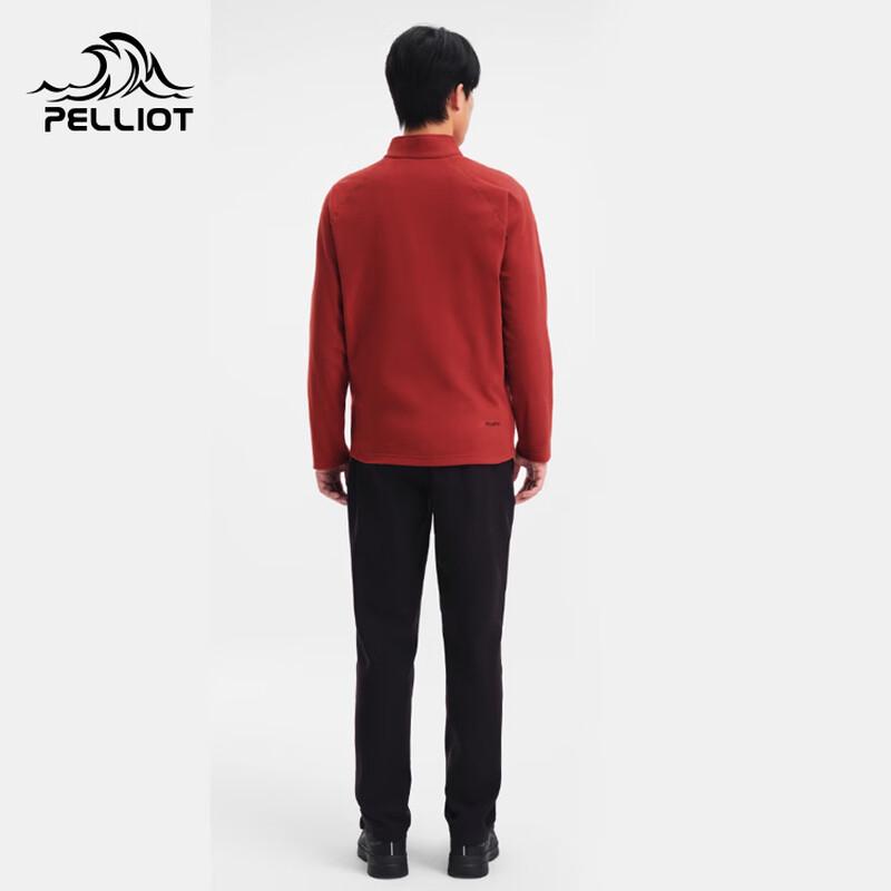 Pelliot Men's Lightweight Hooded Windproof Fleece Jacket