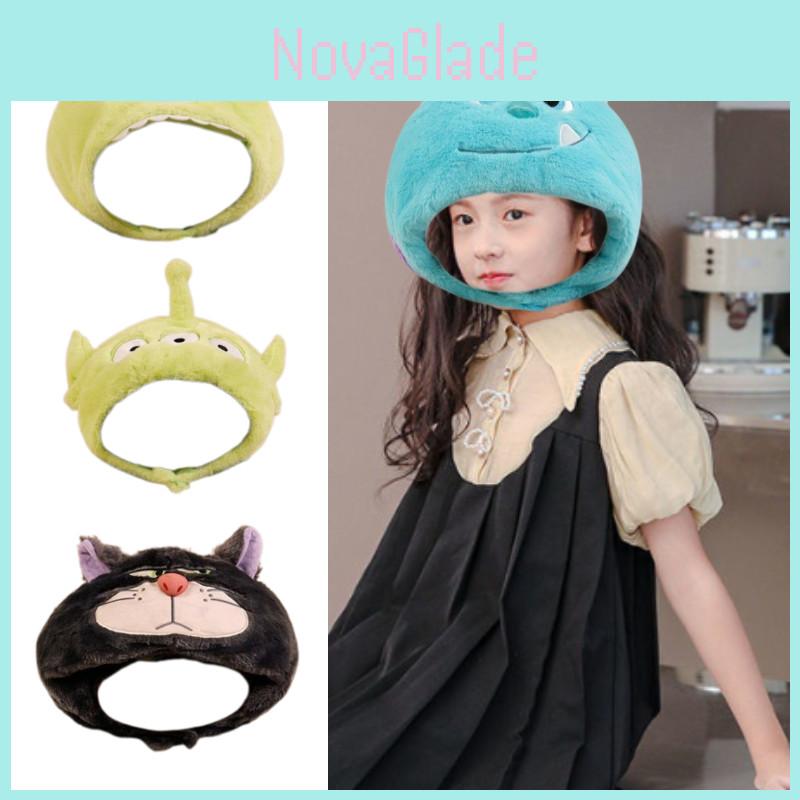 Cute Cartoon Three-eyed Plush Hat For Girls, Winter Warmth And Photo Prop