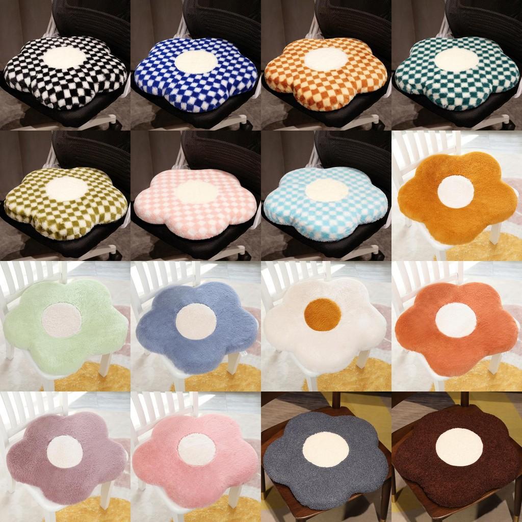 Nordic Home Style Floral Chair Cushion With Memory Foam Living Room Decor Doll