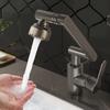 Rotating Faucet Robotic Arm Dual-mode Universal Hot and Cold Household Washbasin Sink Washbasin Kitchen Bathroom