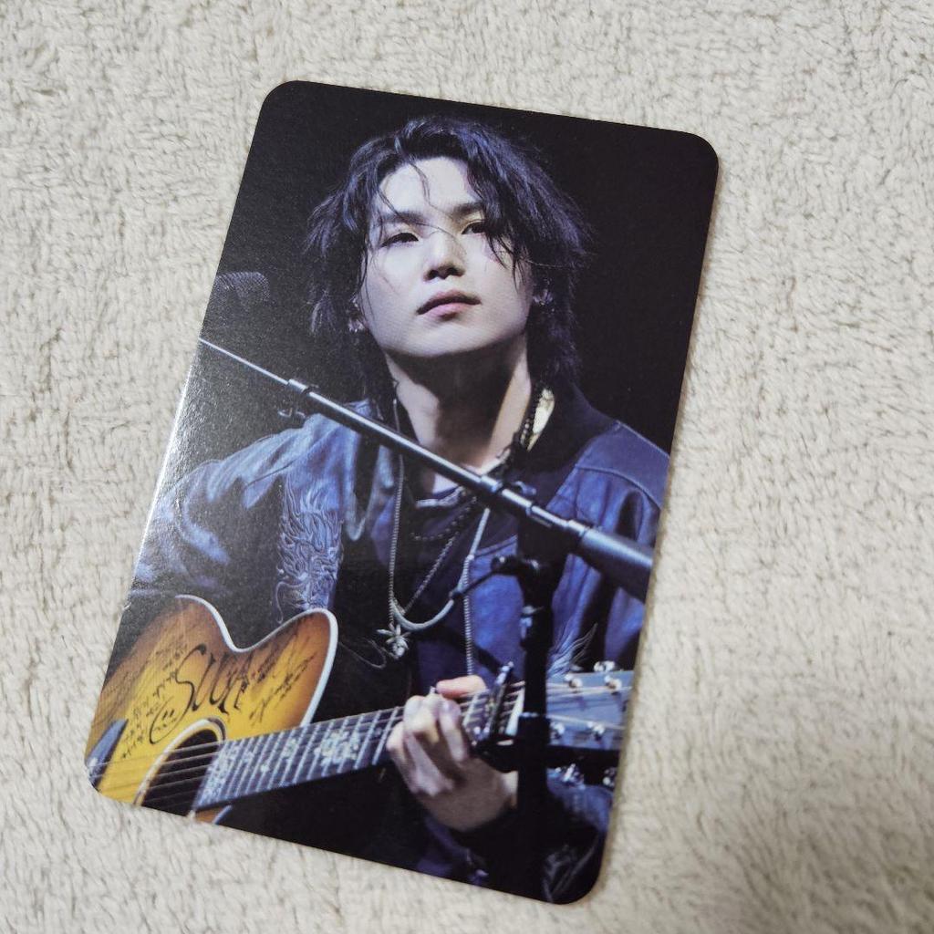 [USED] BTS SUGA D-DAY THE MOVIE Korean CGV Bonus Random Trading Card