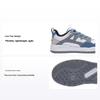 Li Ning Ollie Pro V2 Comfortabele Antislip Slijtvaste Low-Top Kinderskateschoenen Kinderskateschoenen Wit Blauw YKCT138-1