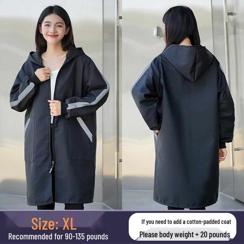 Long Sleeve Waterproof & Wear-Resistant Work Apron Smock for Men and Women