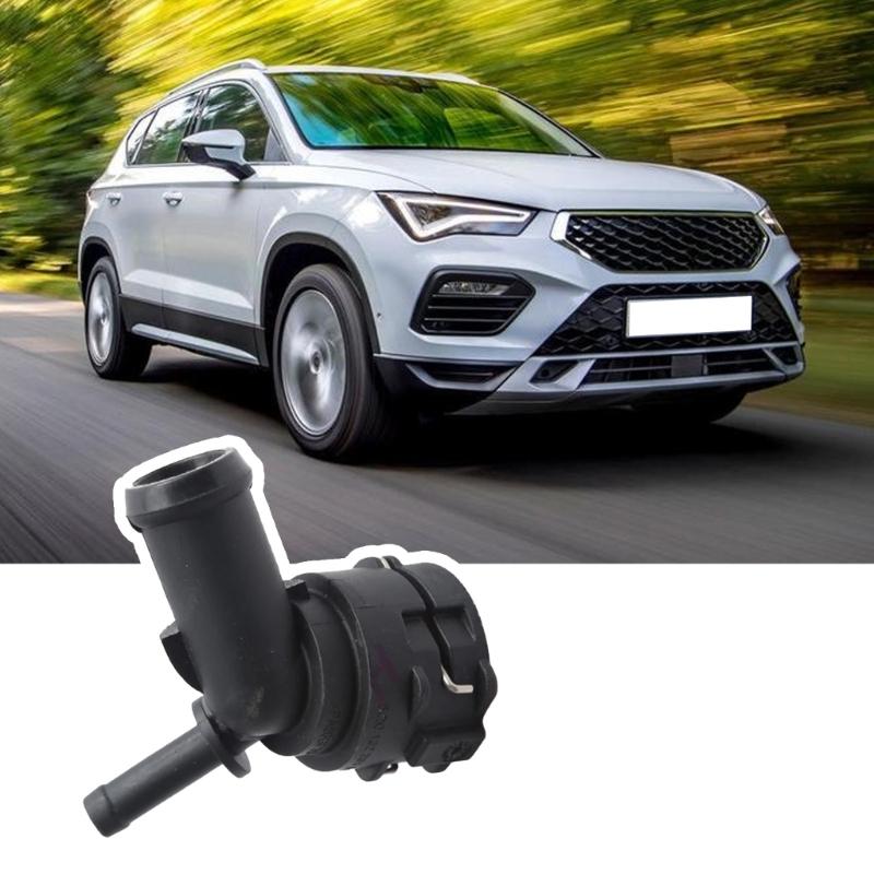 Multiple Vehicle Cooling Water Pipe Flange Coolant Hose Fitting Ergonomic Design Leakage Prevention 5Q0122291BB