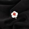 Karneol Edelstenssmykker, 925 Solid Sterling Sølvring, Håndlaget Blålysende Sølvring Smykker Til Thanksgiving-gave