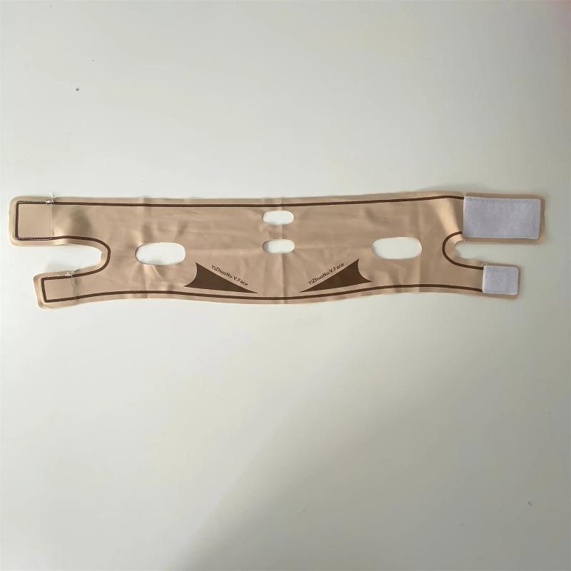 1PC Breathable Ultra-Thin V-Line Lift Mask for Women and Men - Reusable Brown Beauty Bandage