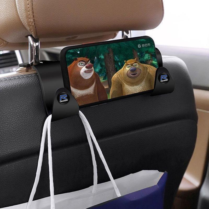 2Pcs Car Seat Back Hooks Auto Accessories For Volvo V50 V70 S90 Olestar AWD XC40 S80 T6 V90 Rdesign V60 V40 XC60 XC90 S60 C30
